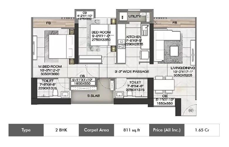2BHK-811